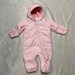 EUC The North Face infant (3-6 months) one piece suit